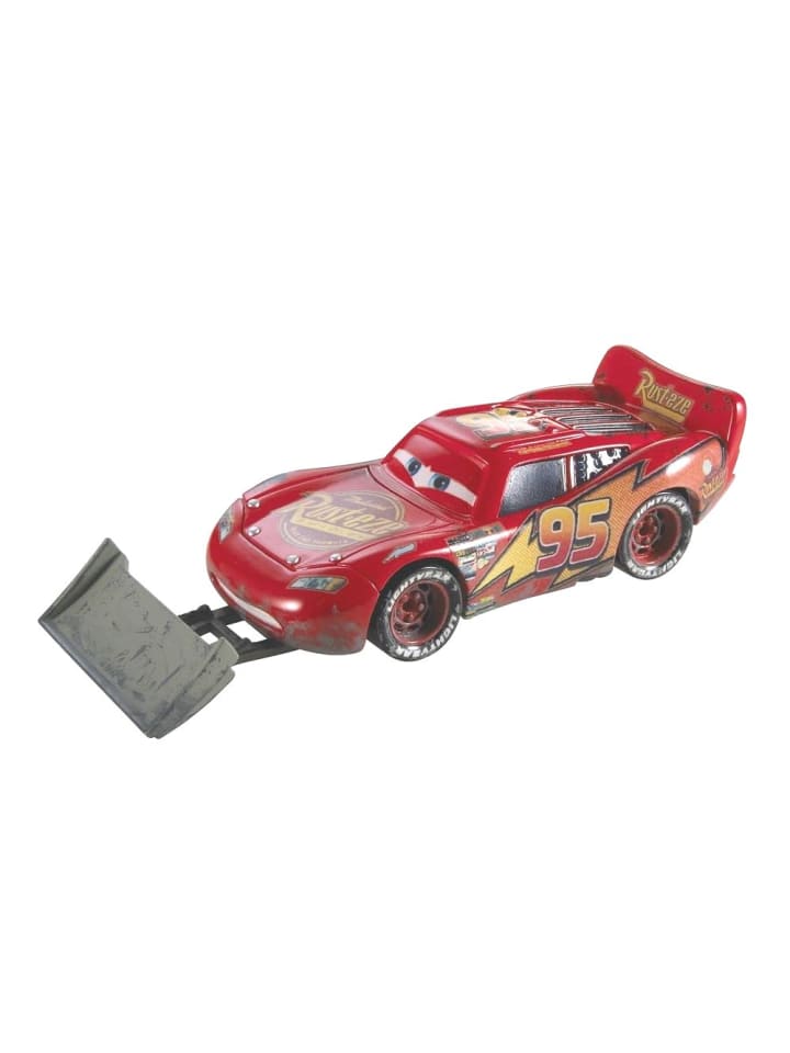 Disney Cars Lightning McQueen mit Schaufel FNV21 | Disney Cars Cast 1:55 Fahrzeug günstig kaufen onesize
