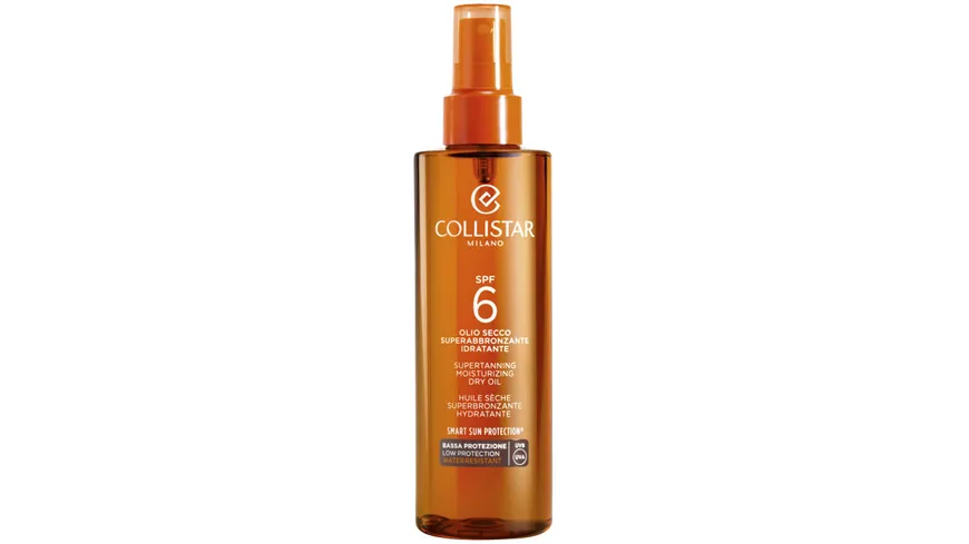 COLLISTAR Supertanning Dry Oil LSF 6 200 ml