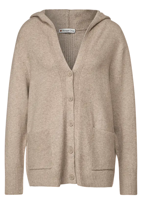 Street One Hoodie Cardigan mit Kapuze