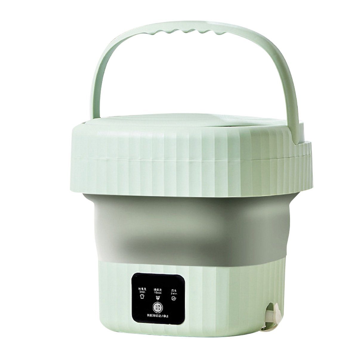 Hikeren Wäscheschleuder Mini Waschmaschine Faltbar,6L Wäschewanne,Für Babykleidung,Unterwäsche