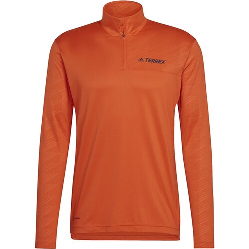 HERREN SHIRT MT HALF ZI LS
