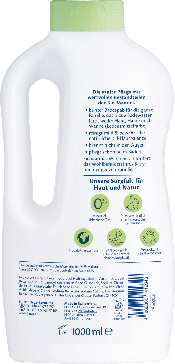 Badezusatz Familienbad sensitiv, 1 l