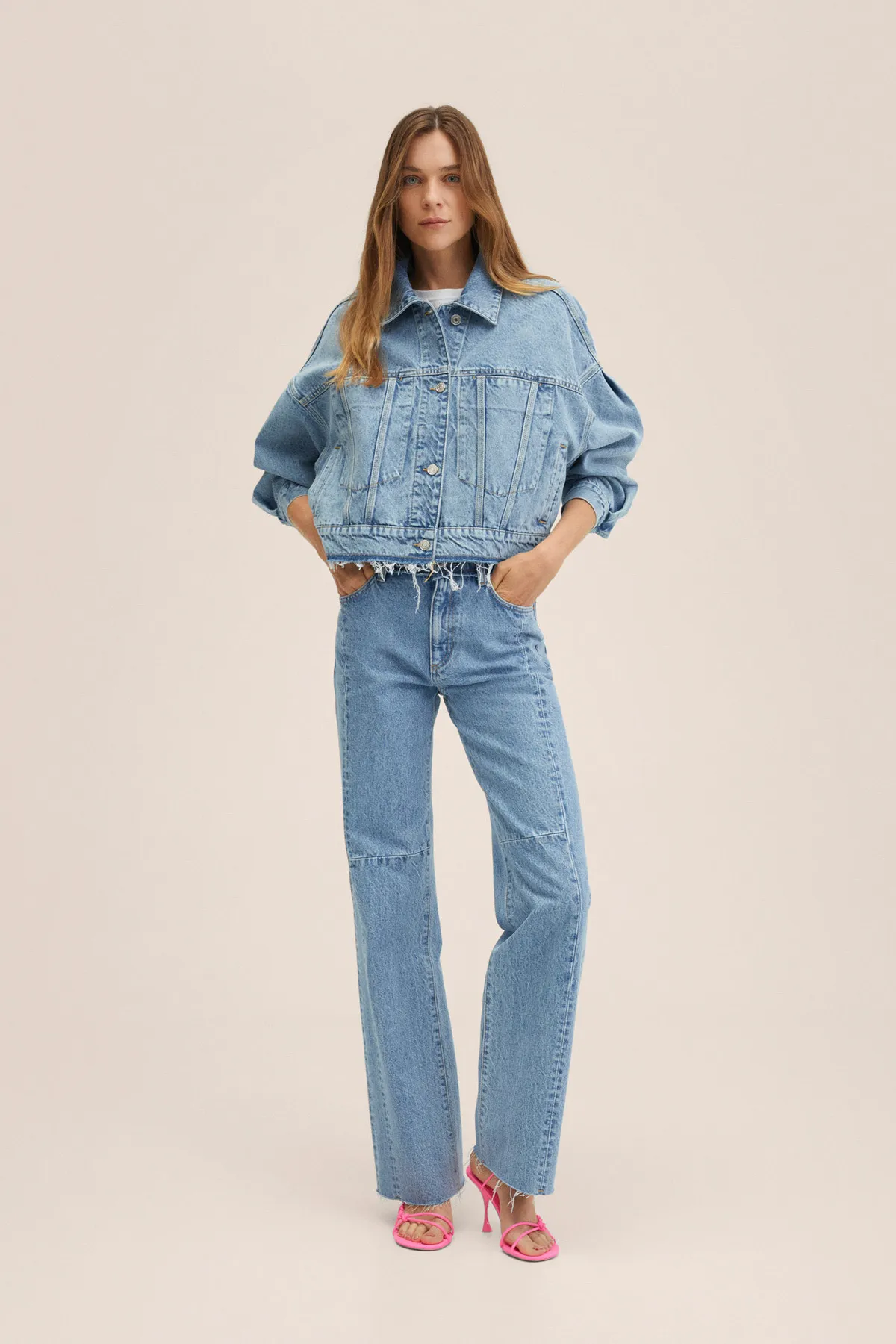 MANGO  Jeans - Blau - Straight