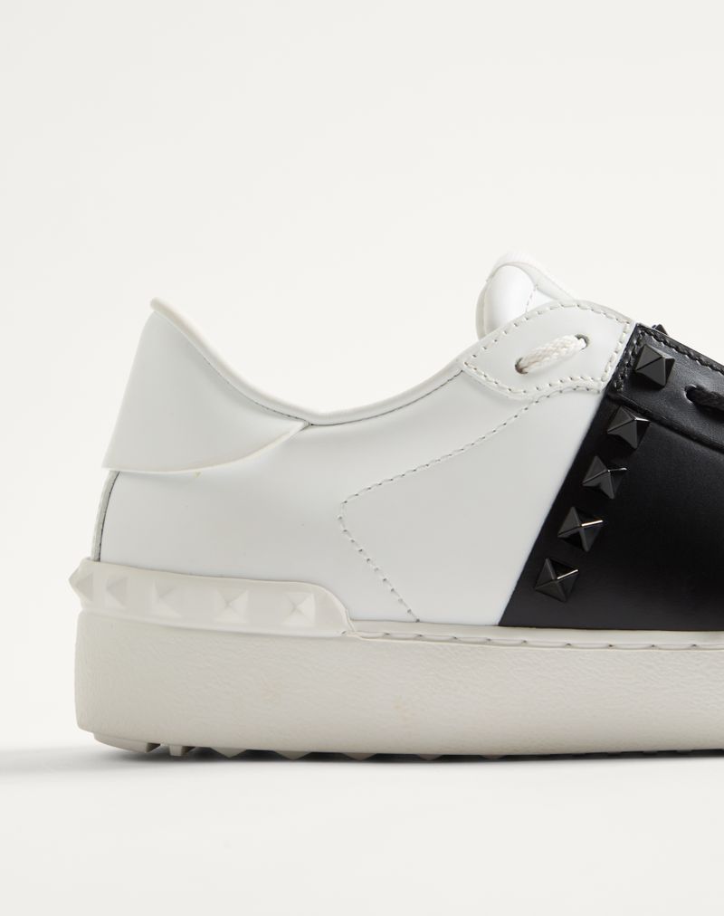 Baskets Rockstud Untitled en cuir de veau avec clous ton sur ton