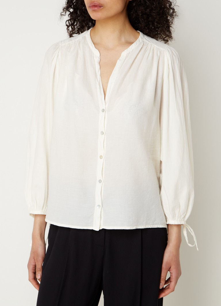 ba&sh Tara blouse with V-neck