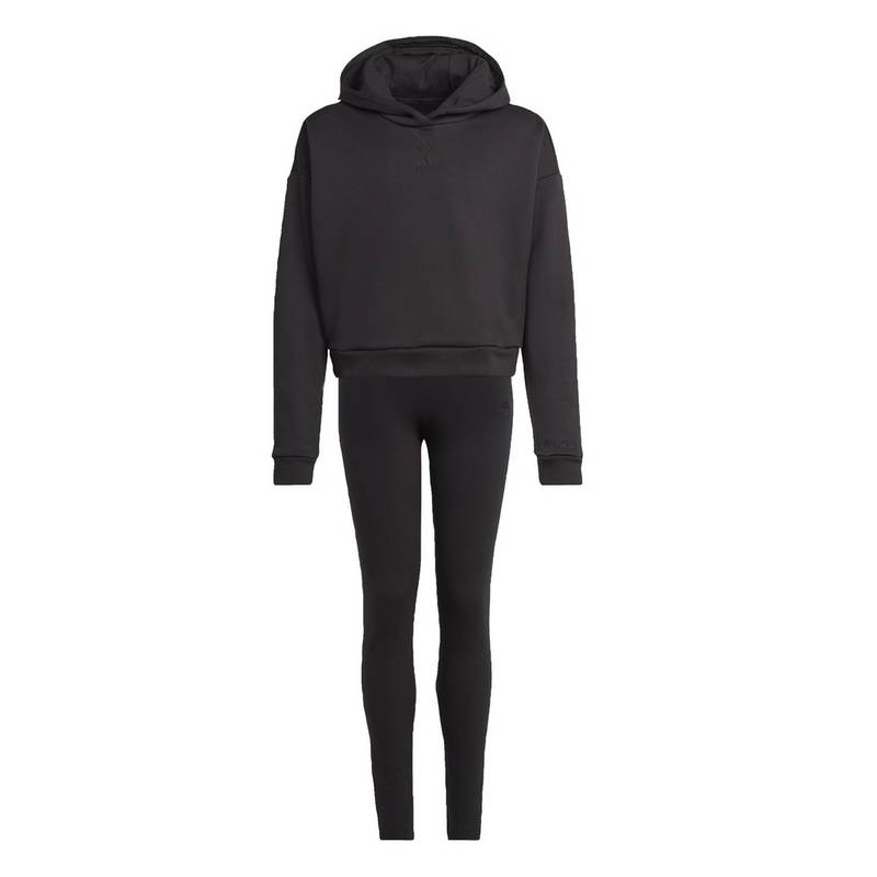 adidas Hooded Fleece Trainingsanzug Trainingsanzug Kinder