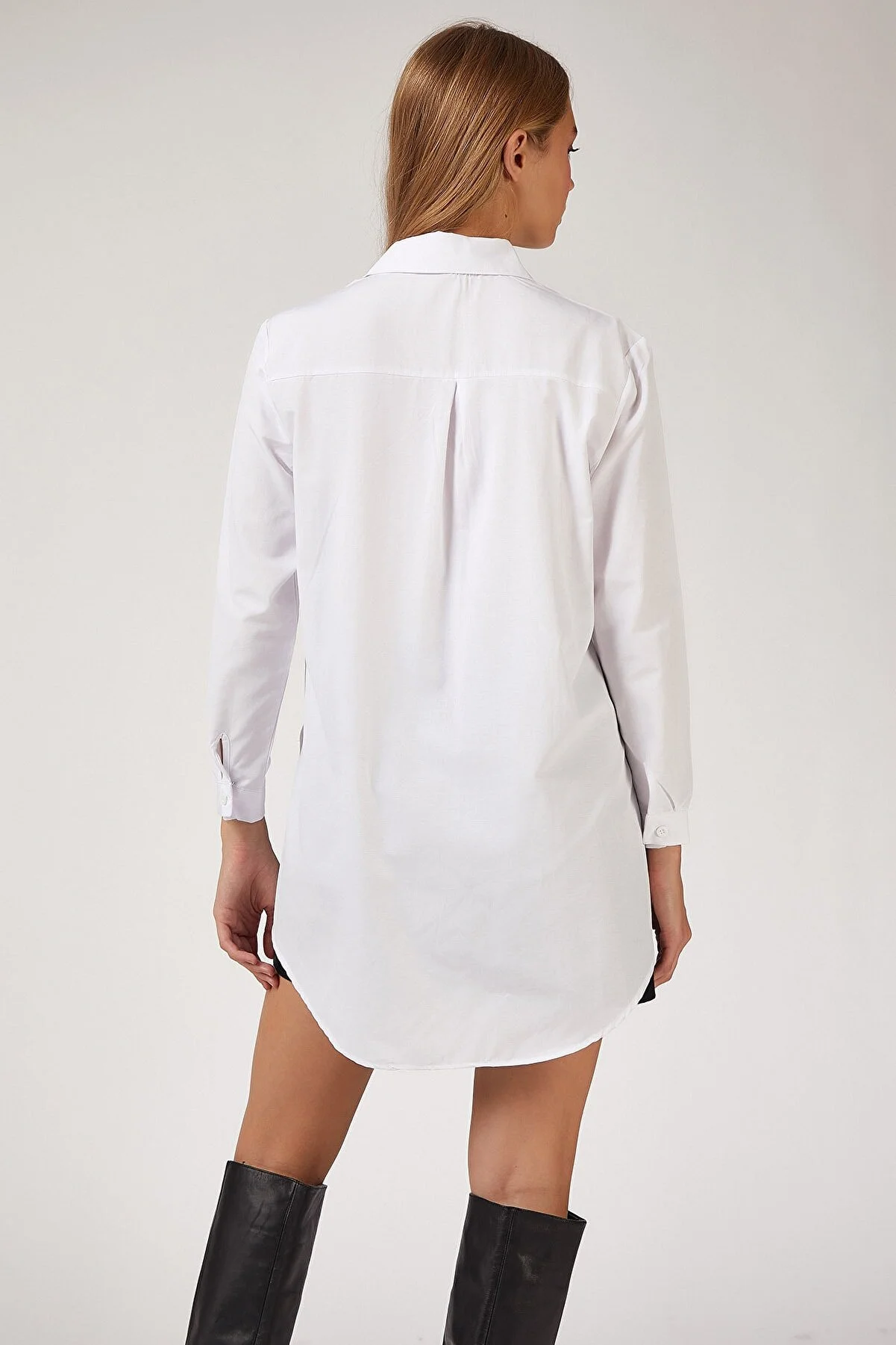 Happiness İstanbul  Hemd - Weiß - Relaxed Fit