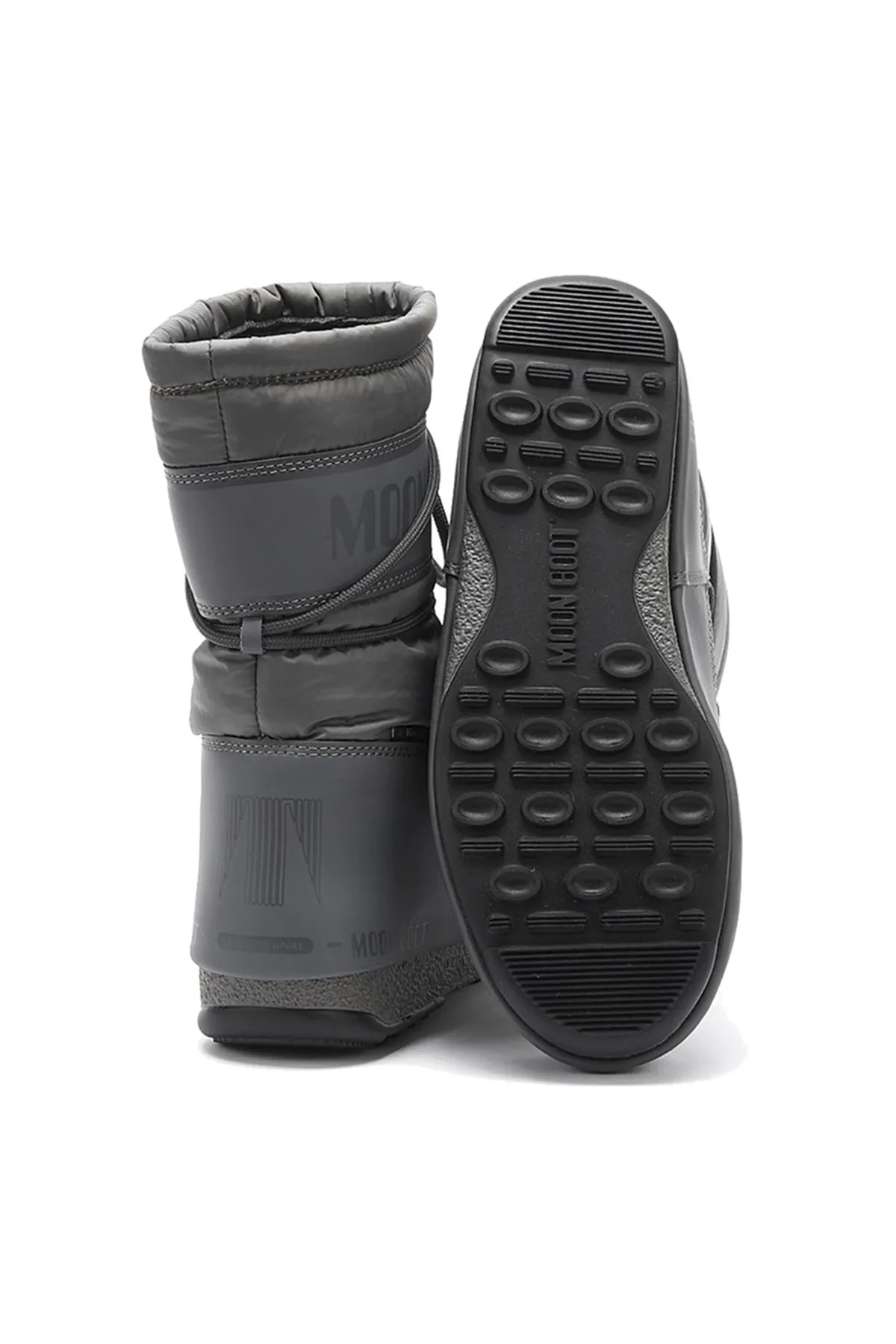 MOON BOOT  Schneestiefel - Grau - Flacher Absatz