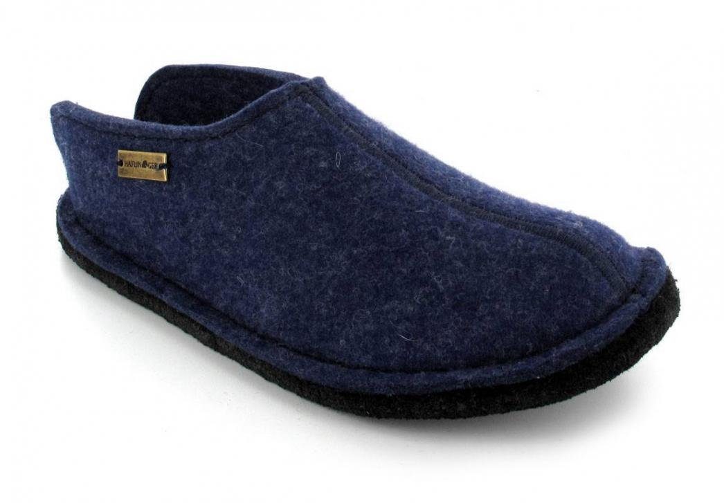 Haflinger Filz-Pantoffel aus reiner Schurwolle Hausschuh ausgefallenes Design
