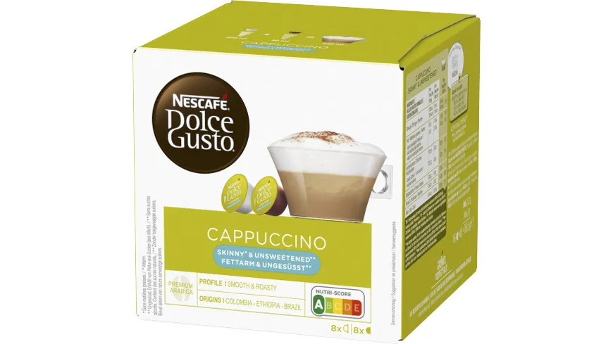 NESCAFE DOLCE GUSTO Cappuccino ungesüßt 161.6 g