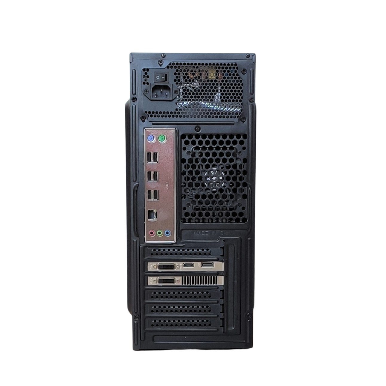 PC Store NCA Workstation S Intel Xeon 12 Kerner SSD HDD Windows 11 Office PC Gaming-PC (Intel Xeon E5 2651v2, AMD HD 5450, 16GB Ram 240GB SSD GB RAM, Luftkühlung)