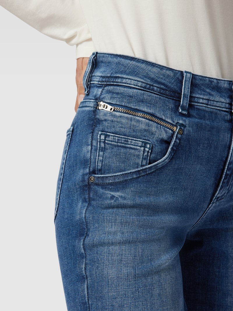 Jeans mit 5-Pocket-Design Modell 'SHAKIRA' in bleu