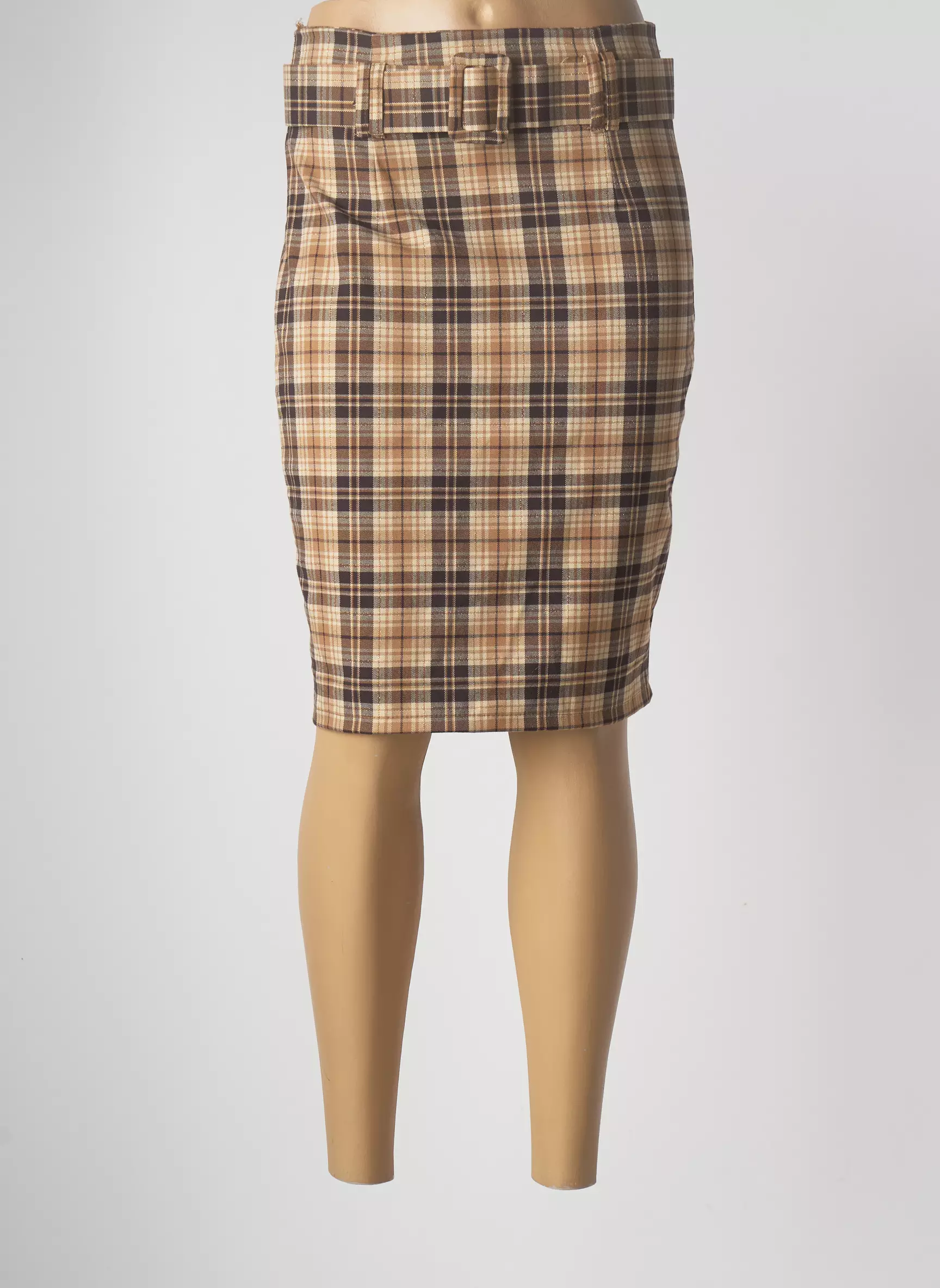 Ottantotto Jupes Mi Longues Femme couleur beige