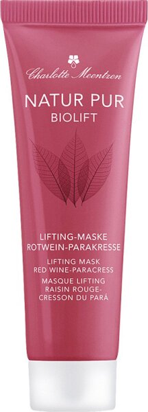 Charlotte Meentzen Natur Pur Biolift Lifting-Maske Rotwein-Parakresse Gesichtsmaske