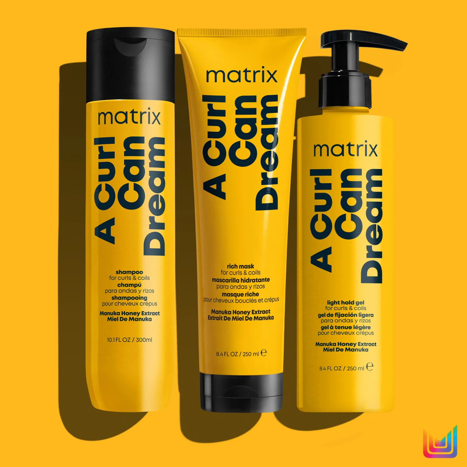 Gel de păr Total Results A Curl Can Dream pentru păr creț și ondulat