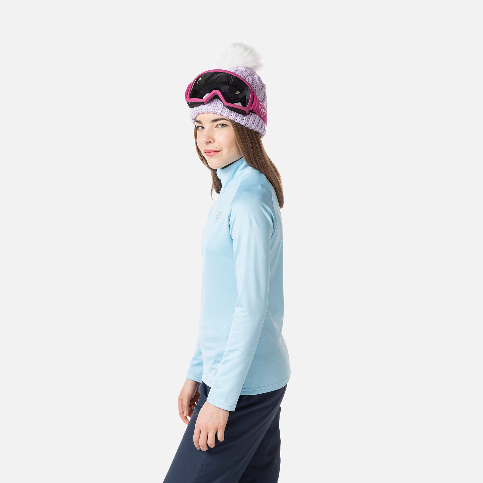 Polaire demi-zip Fille