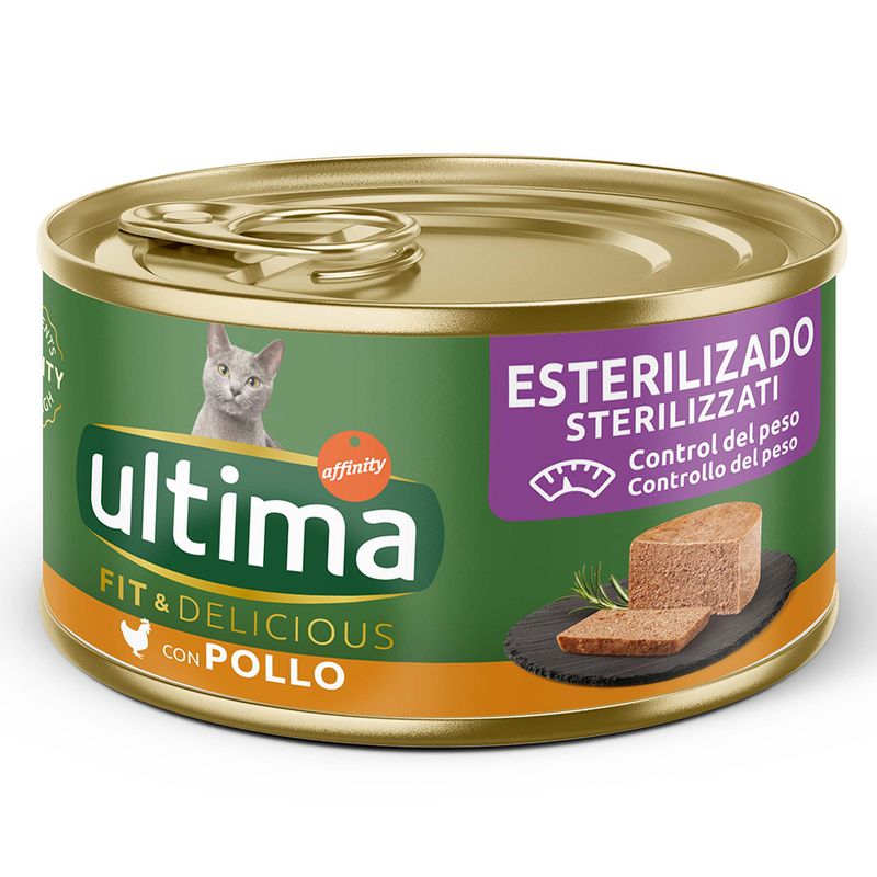 Ultima Fit & Delicious Sterilized Katze 24 x 85 g