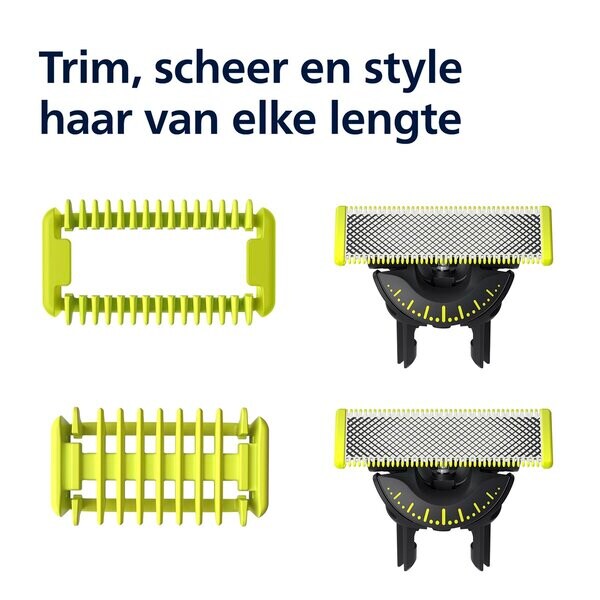 Philips OneBlade 360 QP624/50 Vaihtoterät ja runkosarja 2 kpl