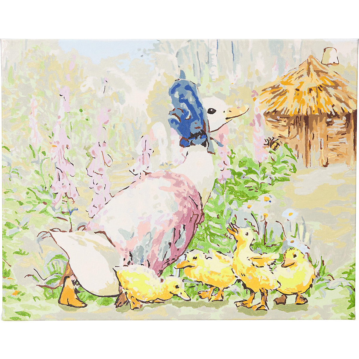 Jemima Puddle-Duck, 40x50cm Malen nach Zahlen Set