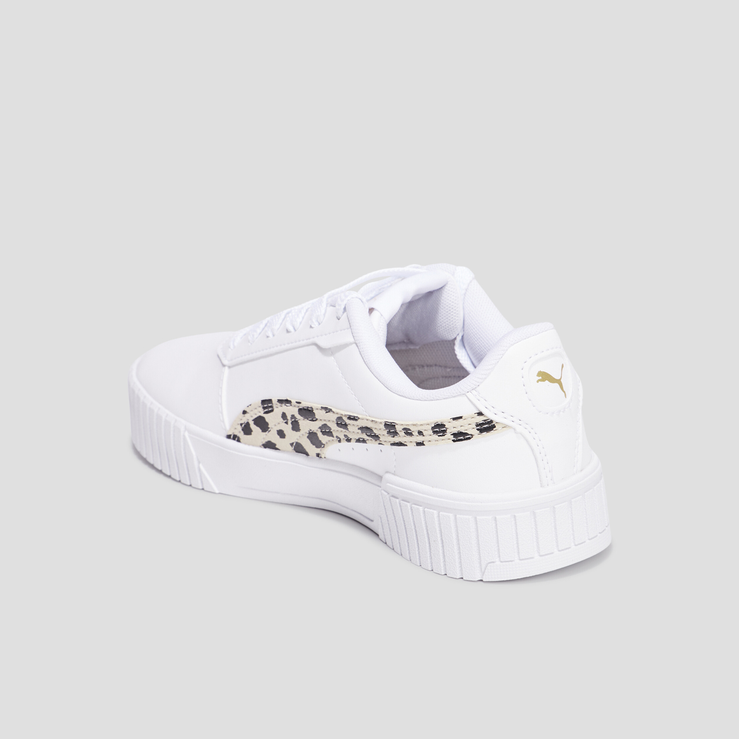Tennis basses à lacets Puma Carina 2.0 blanc fille | La Halle