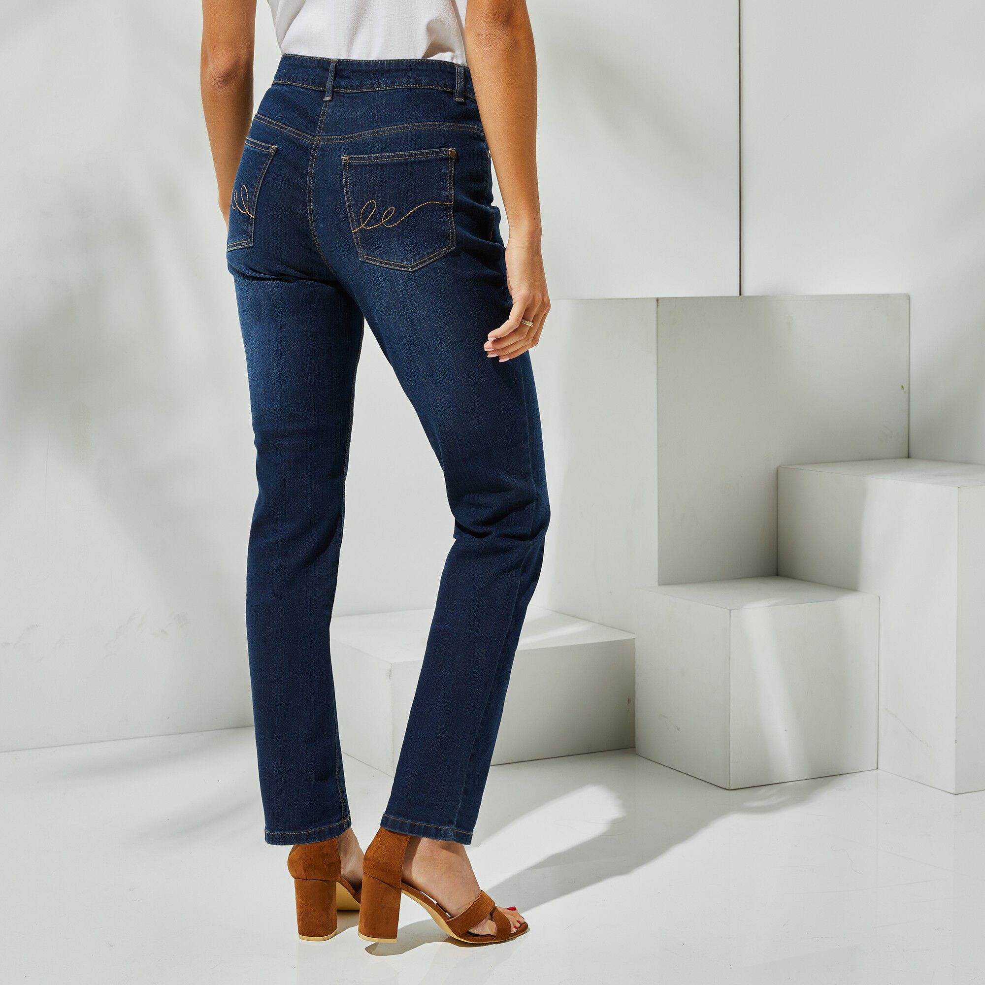 Jean stretch coupe droite