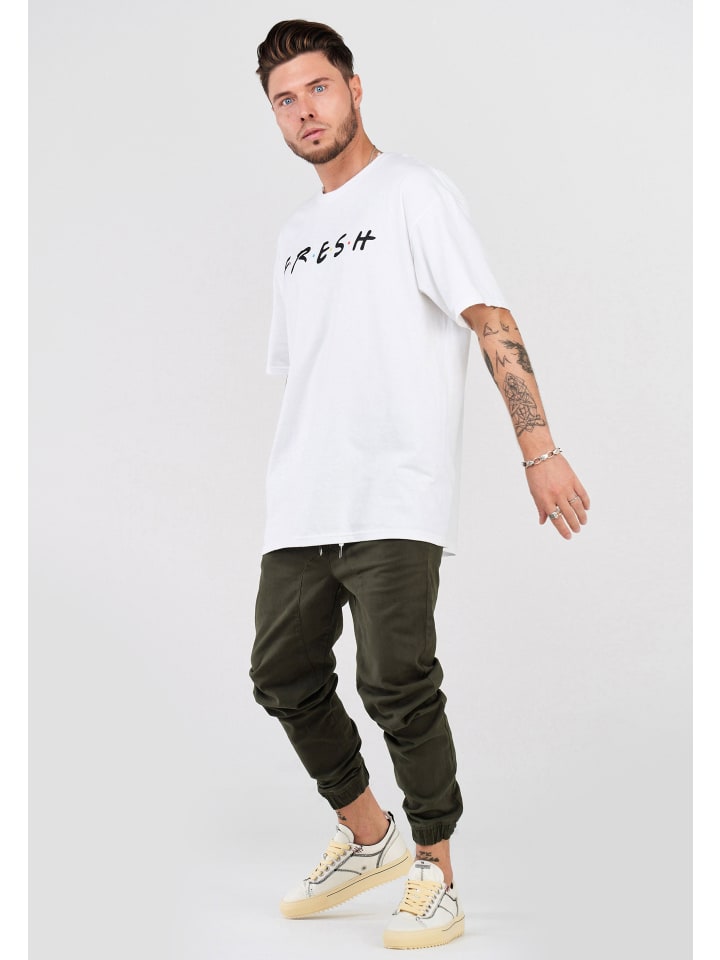 SOULSTAR Chino-Jogger - MPNOWRA Jogger-Hose Jeanshose Stoffhose in Khaki günstig kaufen