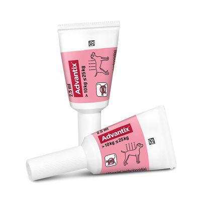 Advantix® 250 Spot-on für Hunde, von 10 bis 25 kg