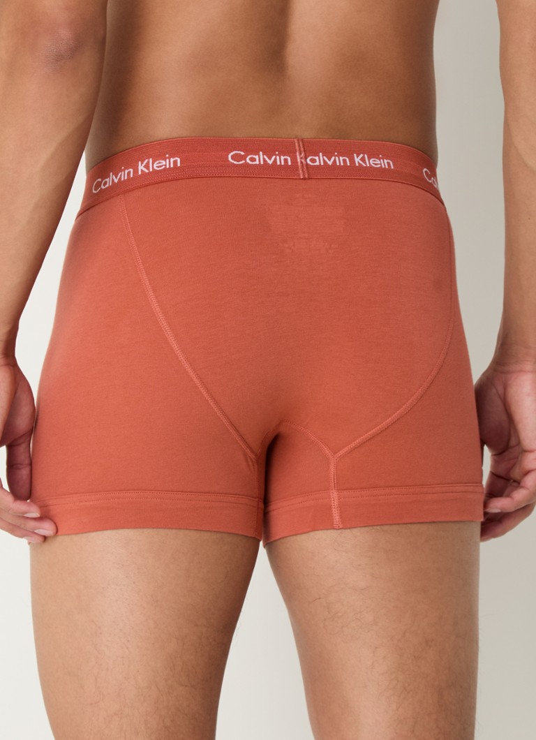 Calvin Klein pamučne rastezljive bokserice s logom u struku, pakiranje od 3 komada