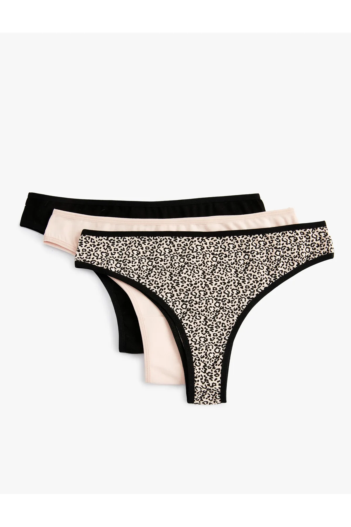 Koton  Unterhosen - Schwarz - Leopard