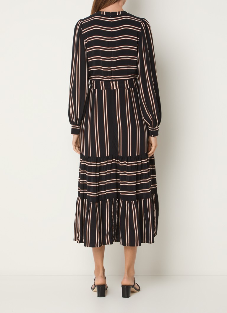 Robe tunique midi Laura de Phase Eight, à rayures et ceinture à nouer