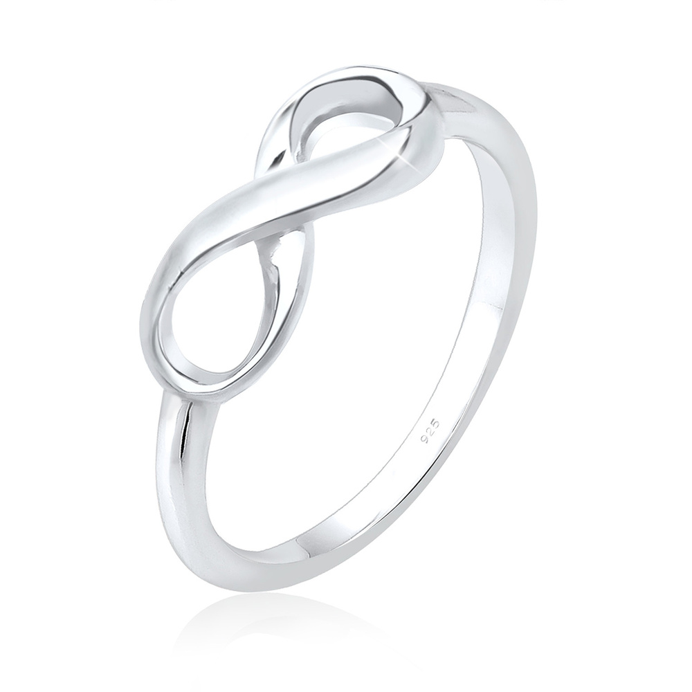 Elli Elli Bague Femmes Infini en Argent Sterling 925 Bague