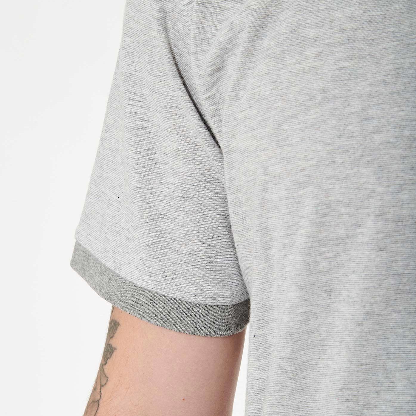 STEF   Polo gris Homme