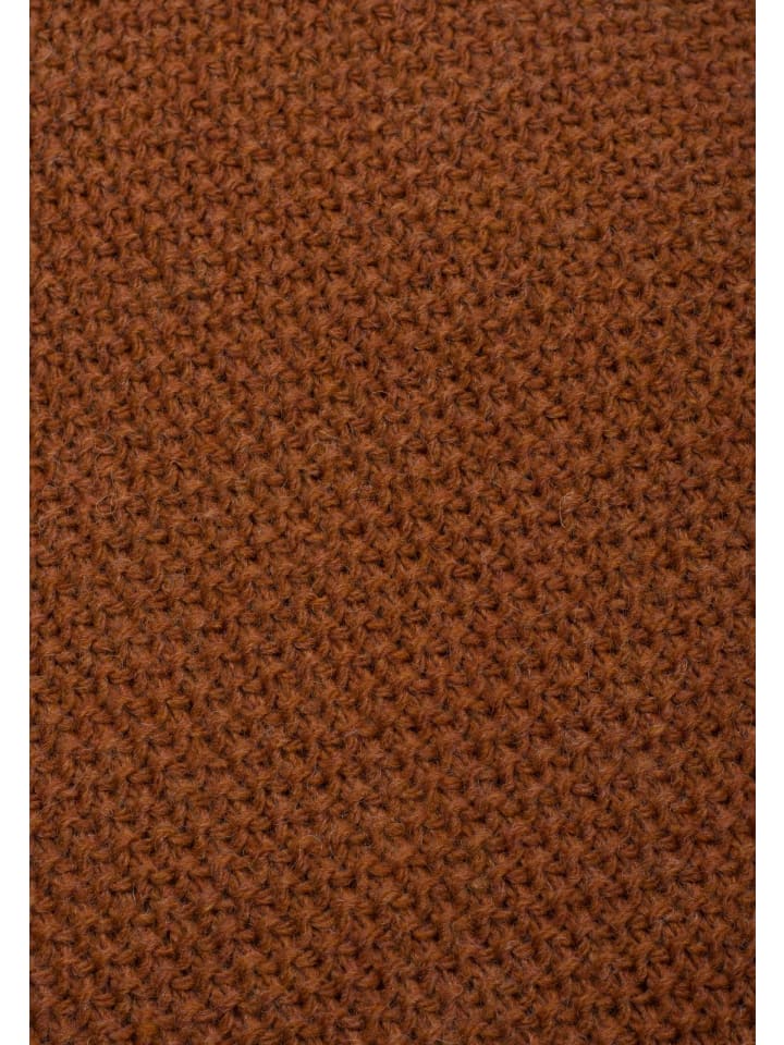 styleBREAKER Strick Dreieckstuch in Cognac günstig kaufen onesize