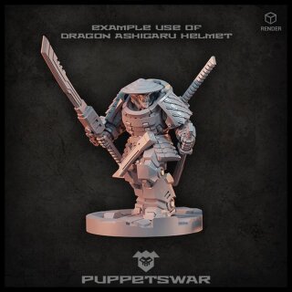 Dragon Ashigaru Helmets (5)