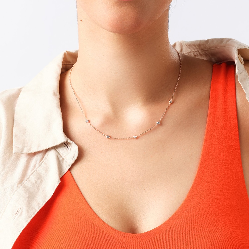 Esprit Chaînette 925 Argent collier