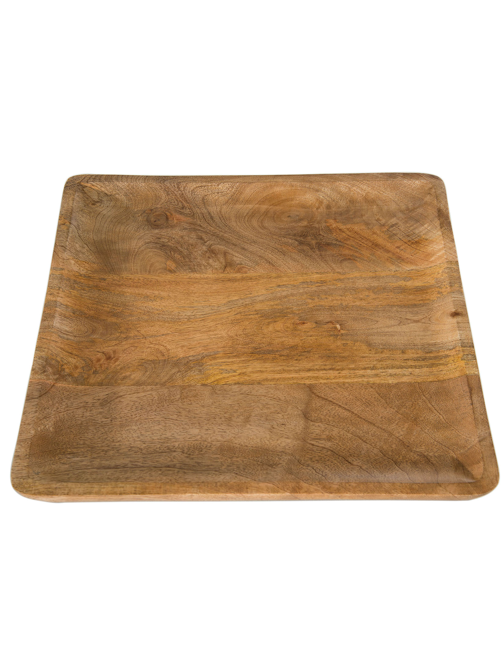 Mango Square Tray Deko-Tablett, Natur