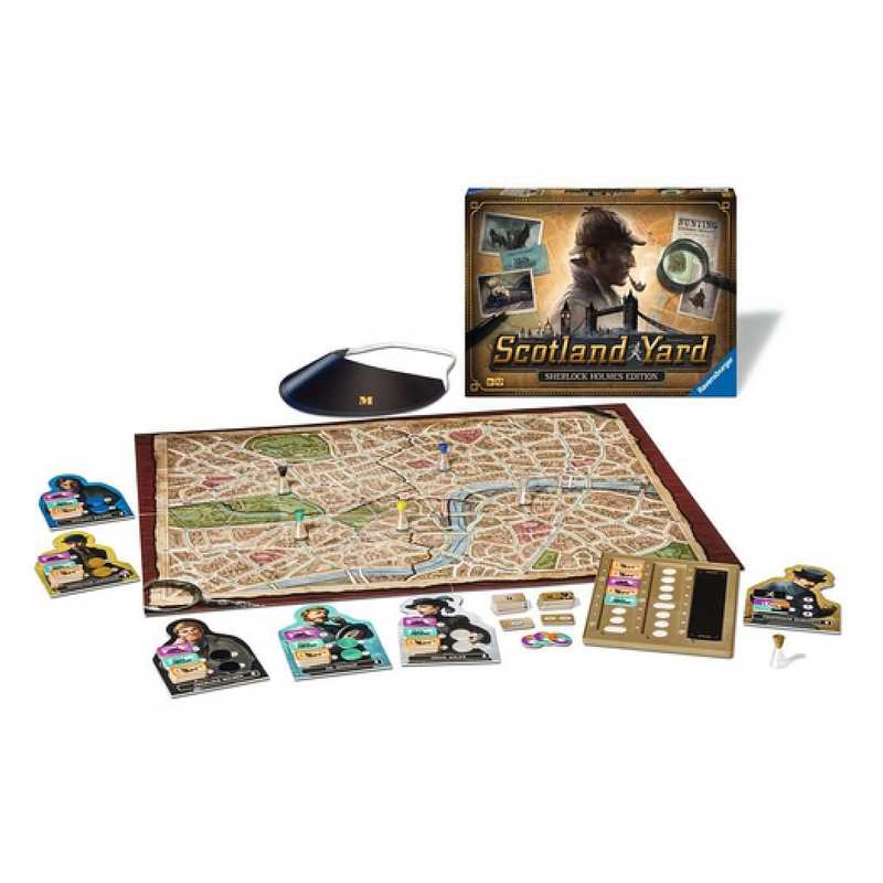 Scotland Yard Sherlock Holmes, jeu d'enquête Ravensburger