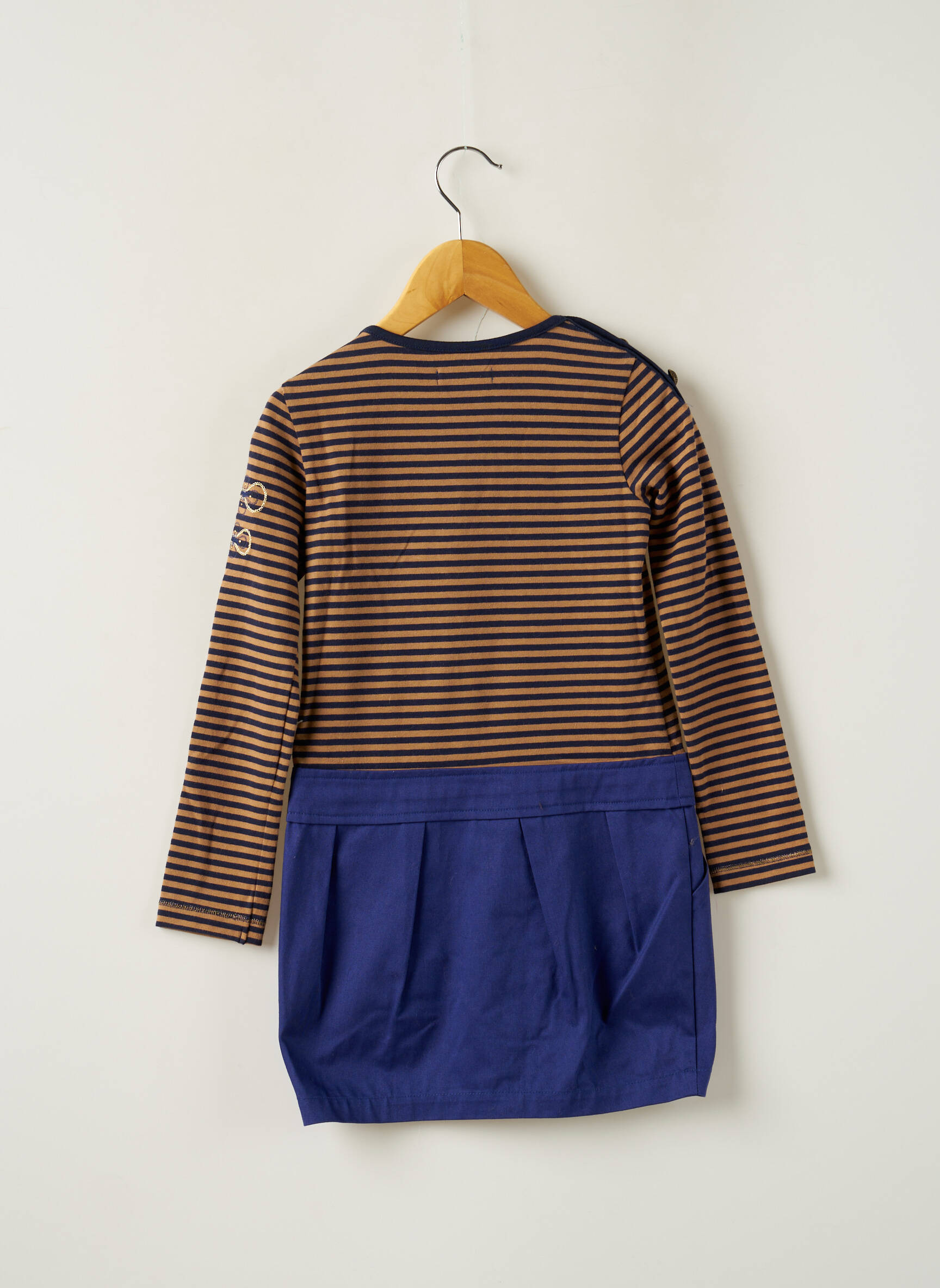 Catimini Robes Mi Longues Fille couleur bleu