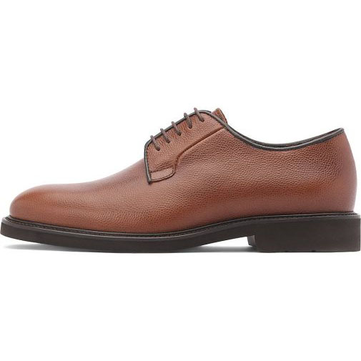 Lottusse Oxford Aus Kalbsveloursleder In Braun