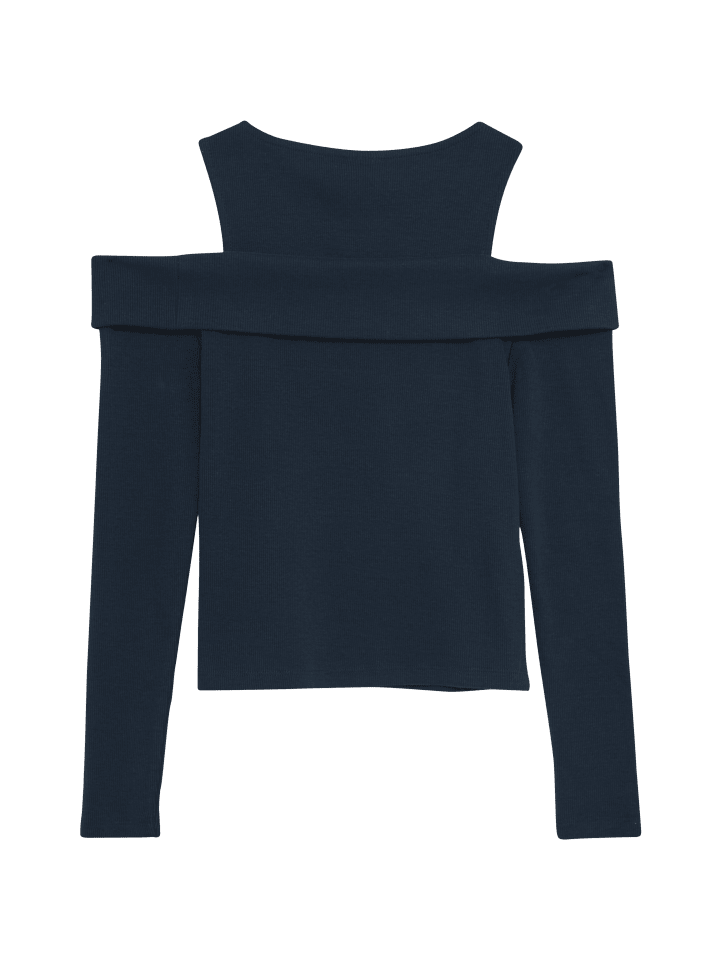 s.Oliver T-Shirt langarm in Blau günstig kaufen