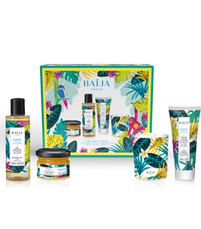 BAIJA-DÉTENTE MOANA-Coffret corps et bougie