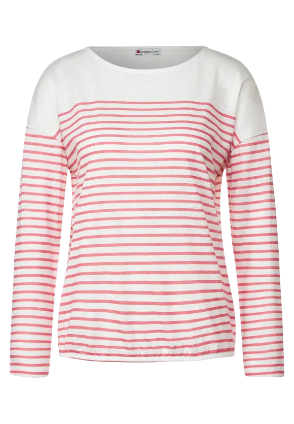 Street One Gestreiftes Langarmshirt