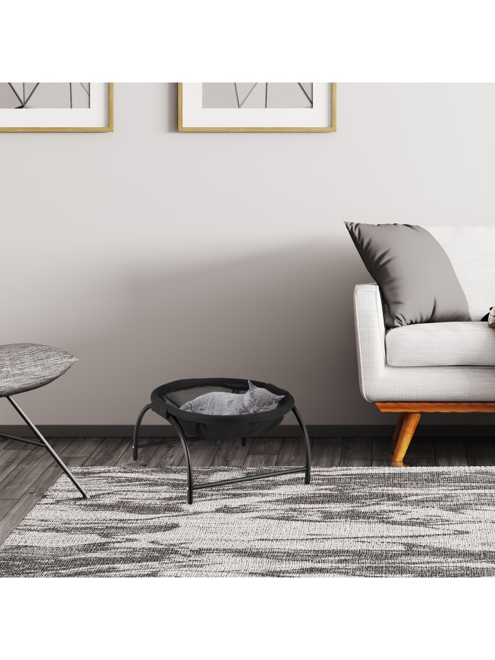 relaxdays Katzenhängematte in Schwarz günstig kaufen onesize