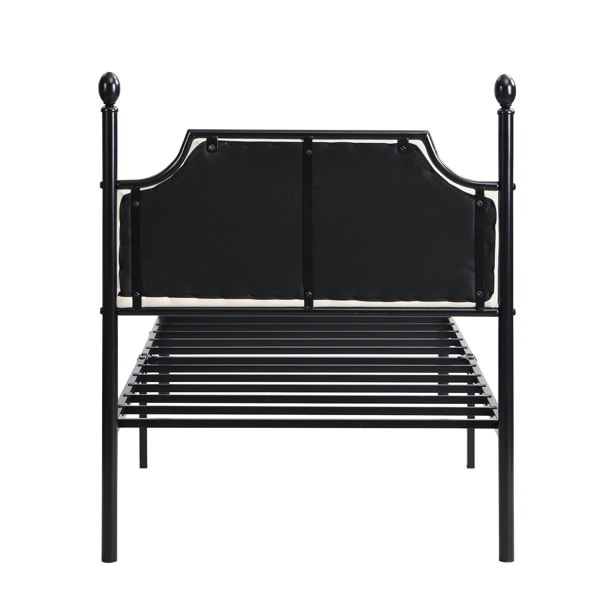 HAUSS SPLOE Metallbett Modern Metallbett Bettgestelle Einzelbett Gästebett Bettrahmen, Hochwertiges Material