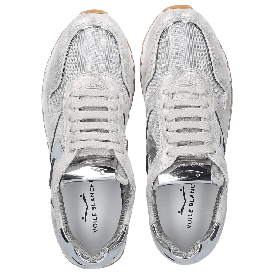 VOILE BLANCHE - Sneaker low JULIA Mesh - silber