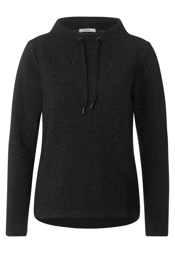 CECIL Pullover mit Glanzfasern