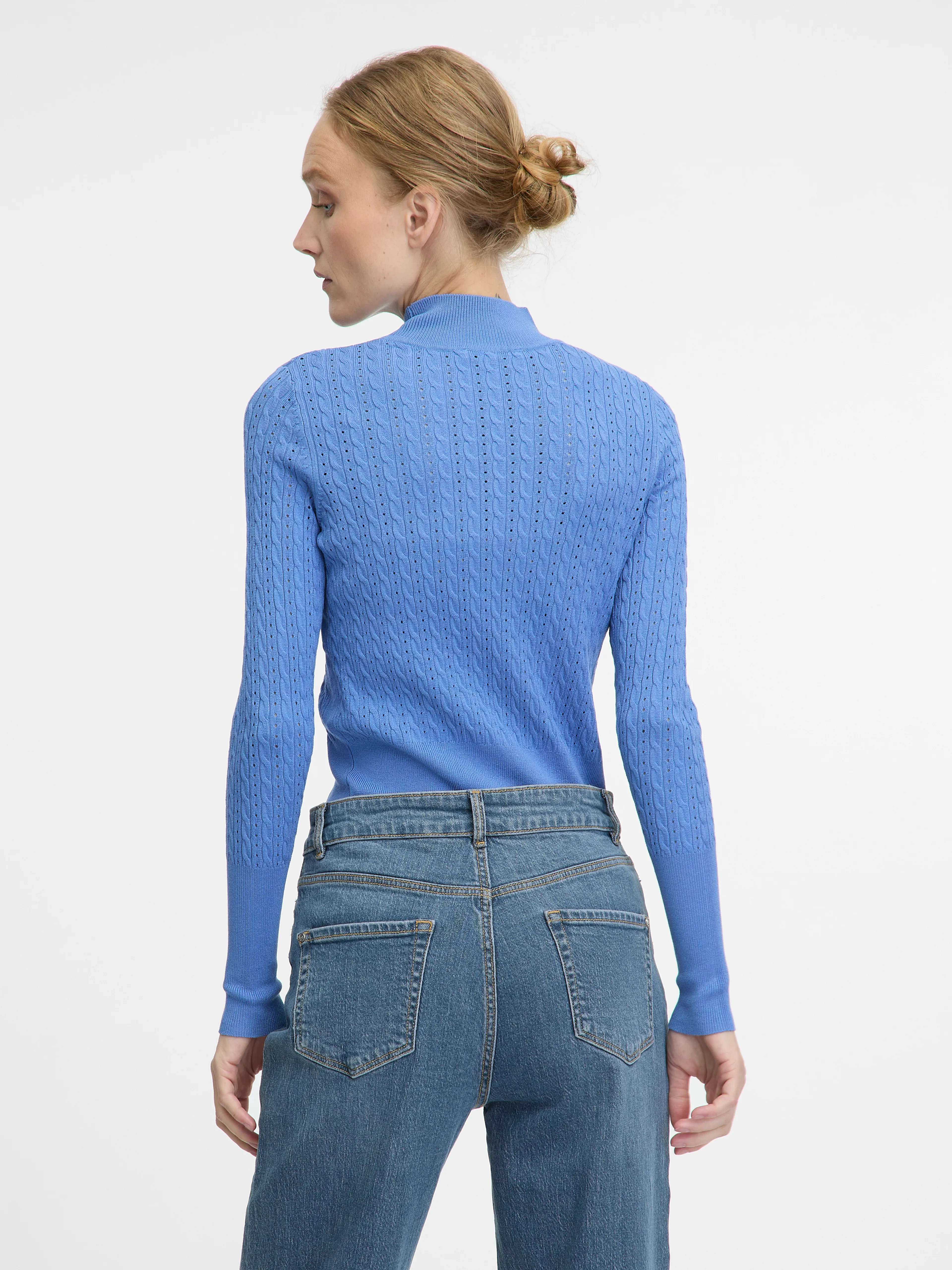 Blauer Damenpullover ORSAY