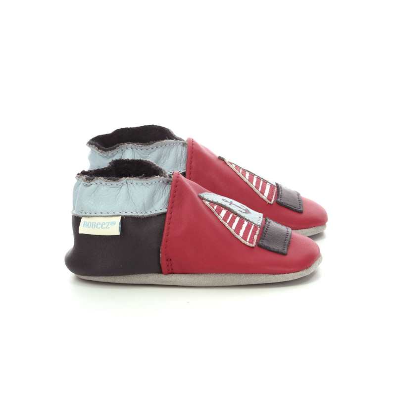 Chaussons cuir French Boat