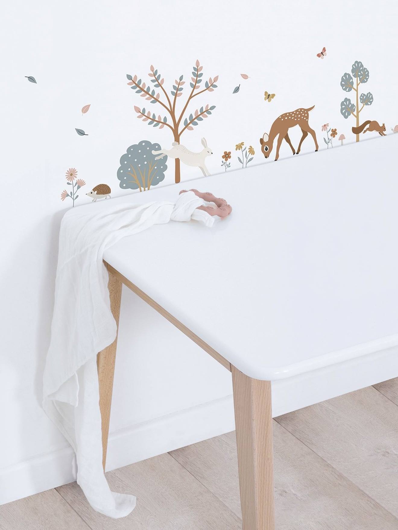Lilipinso Kinderzimmer Wandtattoo mit Reh JORO LILIPINSO - braun