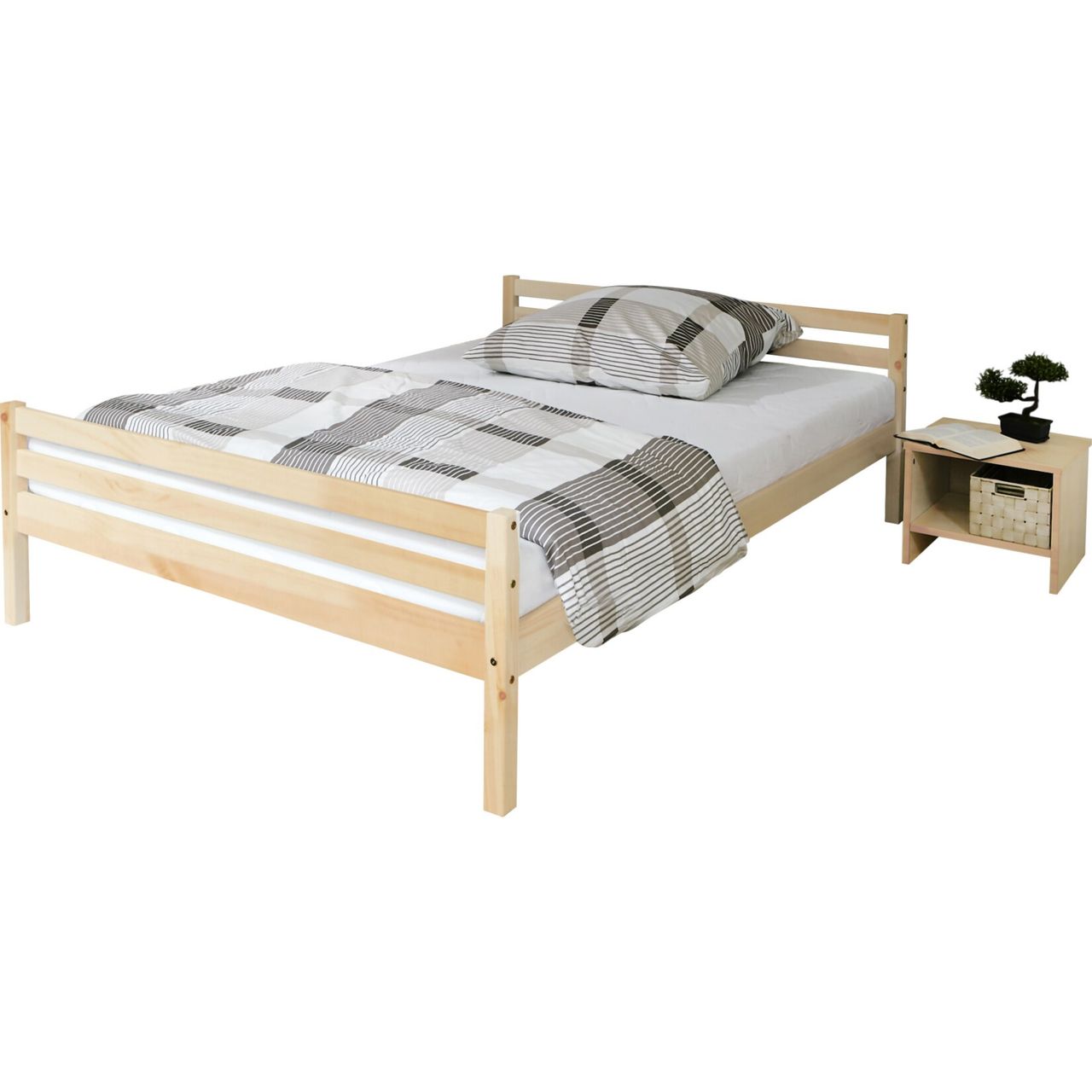 Ticaa Doppelbett 140er Nadine